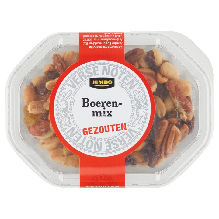 Jumbo Gezouten Noten Boerenmix 175g