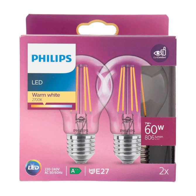 Philips Led Classic Ww 60W A60 E27