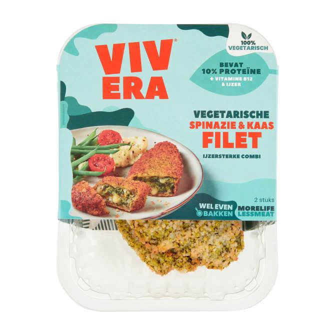 Vivera Spinazie kaas filet 2 stuks