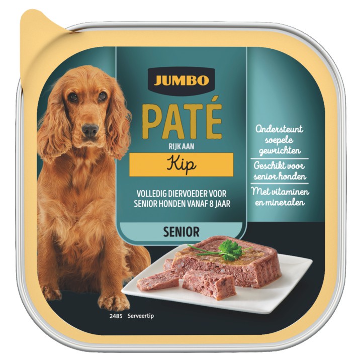 Jumbo Pat&amp;eacute; Kip Senior 150g