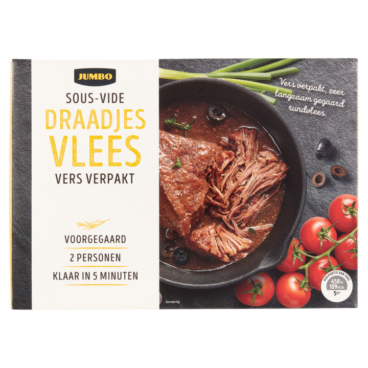 Jumbo Sous-Vide Draadjes Vlees 300g