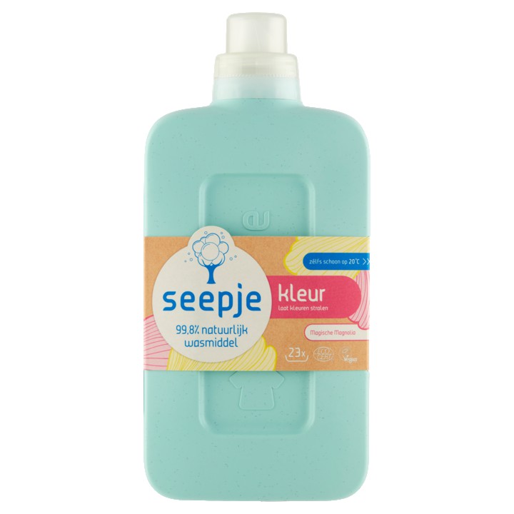 Seepje Natuurlijk Wasmiddel Kleur Magische Magnolia 1000 ml 23 Wasbeurten