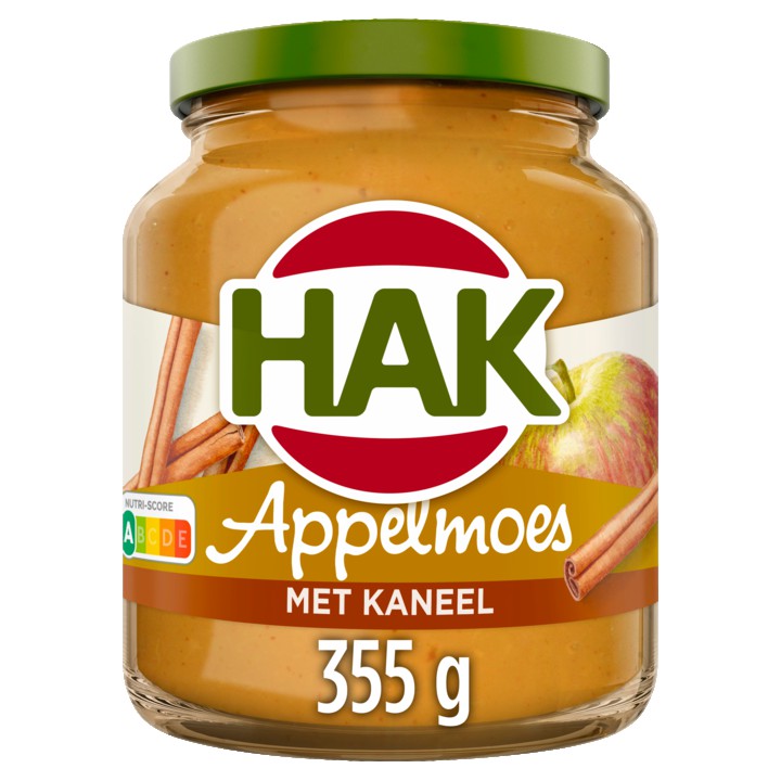Hak Appelmoes met Kaneel 355g