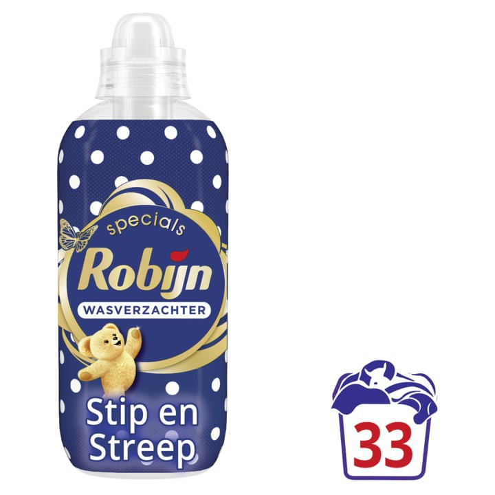 Robijn Specials Wasverzachter Stip en Streep 825 ml 33 Wasbeurten