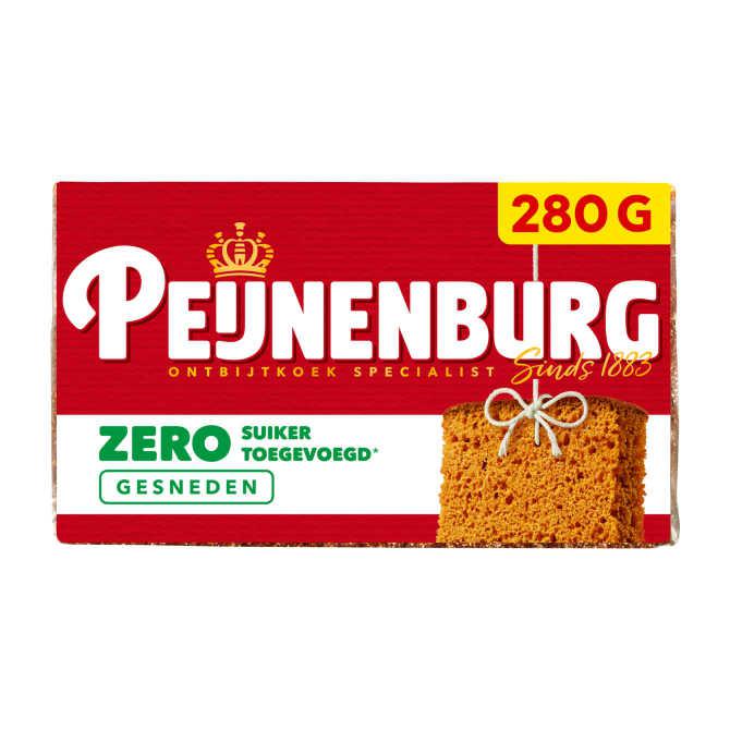 Peijnenburg ontbijtkoek zero gesneden