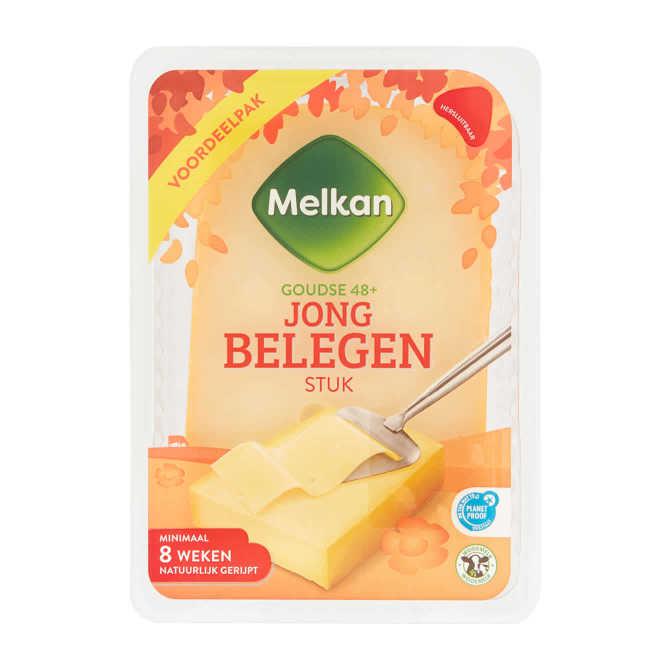 Melkan Jong belegen 48+ kaas stuk