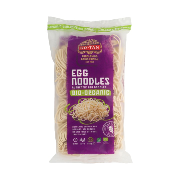 Go-Tan Egg Noodles BIO 250g