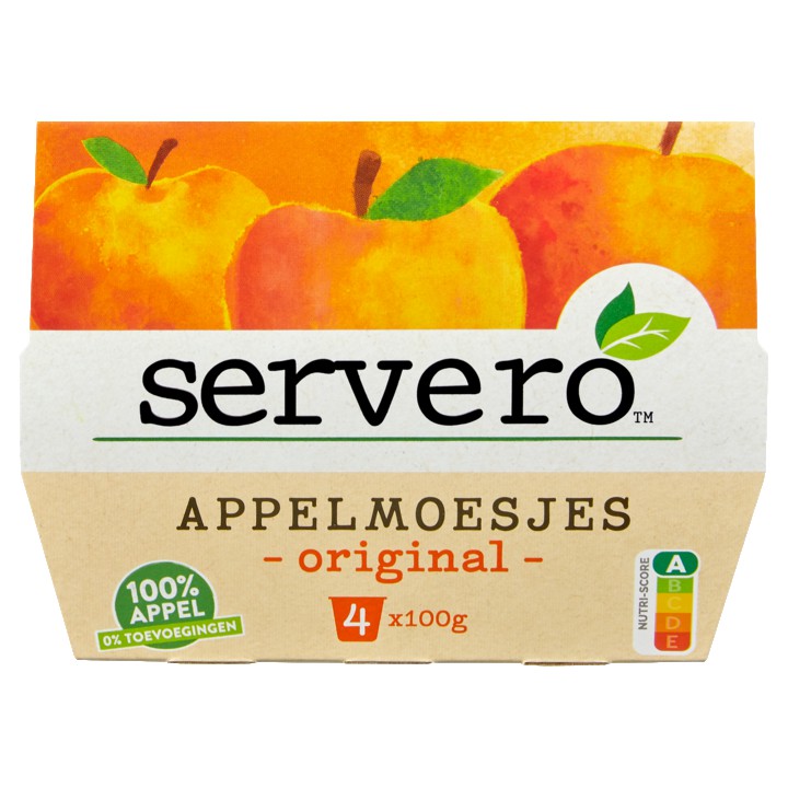 Servero Appelmoesjes 100% Appel Original