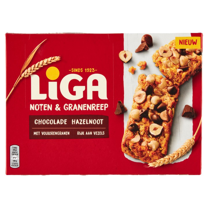 LiGA Noten &amp;amp; Granenreep met stukjes chocolade 160g