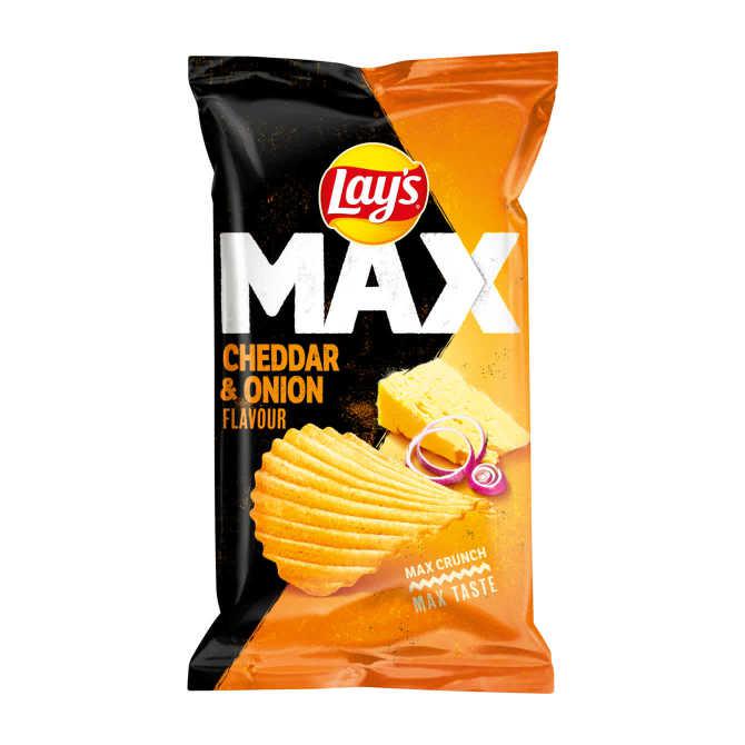 Lay&#039;s Max cheddar &amp; onion