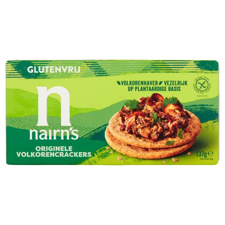 Nairn&amp;#x27;s Glutenvrij Originele Volkorencrackers 137g