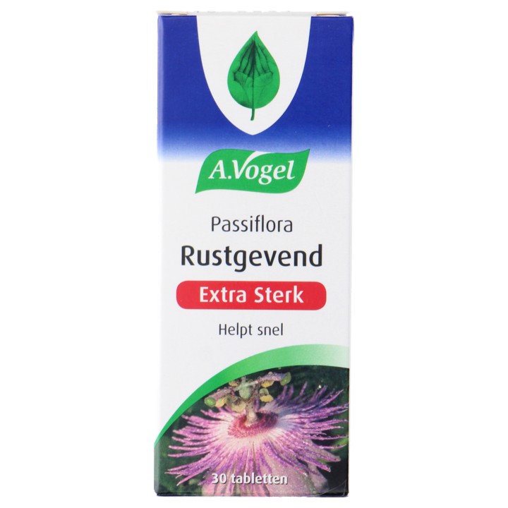 Passiflora Rustgevend extra sterk tabletten, 30 stuks