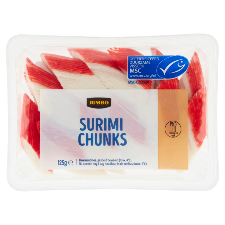 Jumbo Surimi Chunks 125g