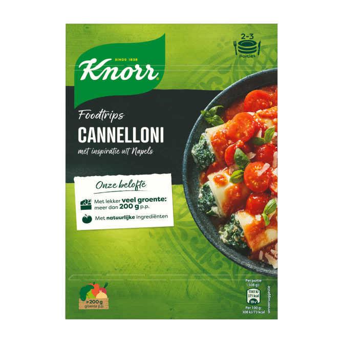 Knorr Wereldgerechten foodtrips cannelloni