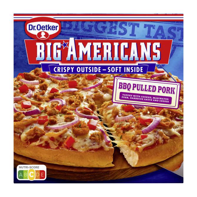 Dr. Oetker Pizza Big Americans BBQ Pulled Pork