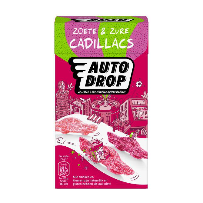 Autodrop Zoete en zure cadillacs