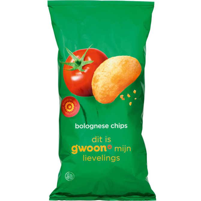 g&#039;woon Chips bolognese