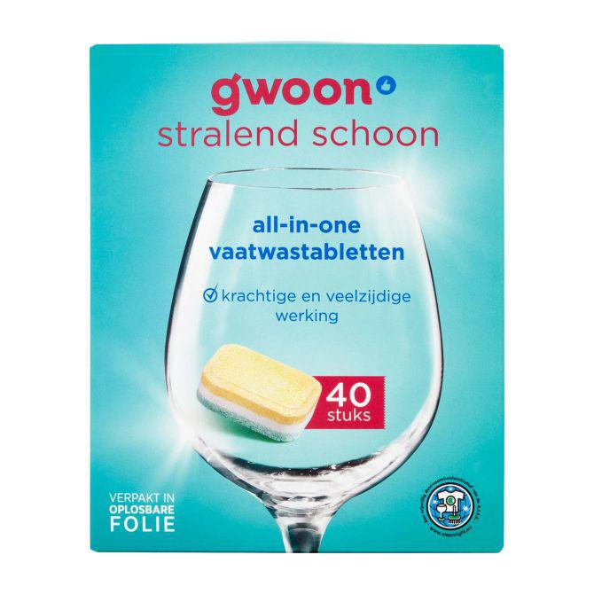 g&#039;woon Vaatwastabletten all-in-one