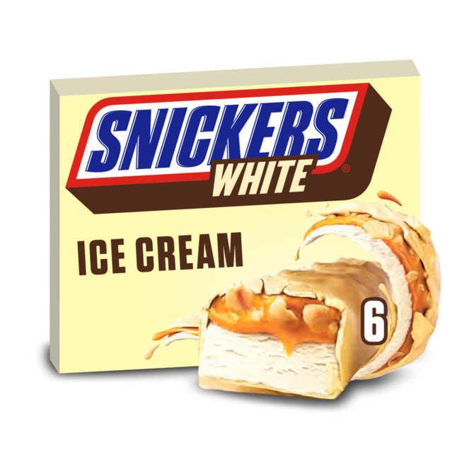 Snickers White ijs