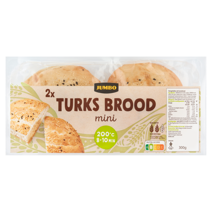 Jumbo - Turks Brood Mini - 2 Stuks