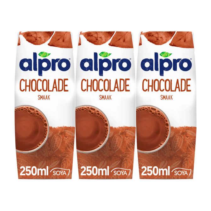 Alpro Soya Chocolate Flavour 3 x 250 ml