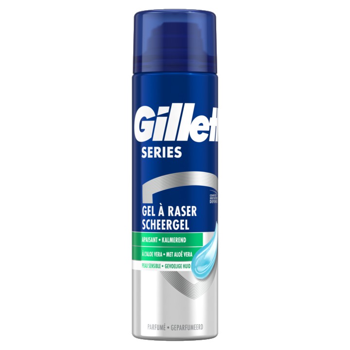 Gillette Series Verzachtende Scheergel, 200ml