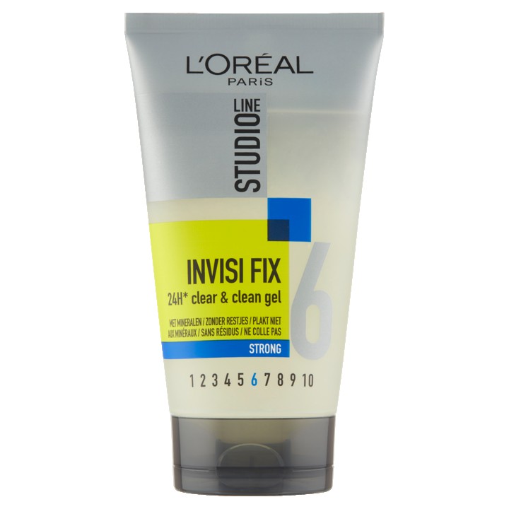 L&amp;#x27;Or&amp;eacute;al Paris Studio Line Invisi Fix 24h Clear &amp;amp; Clean Gel 150ml