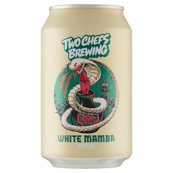 Two Chefs Brewing - White Mamba - Blik 330ML