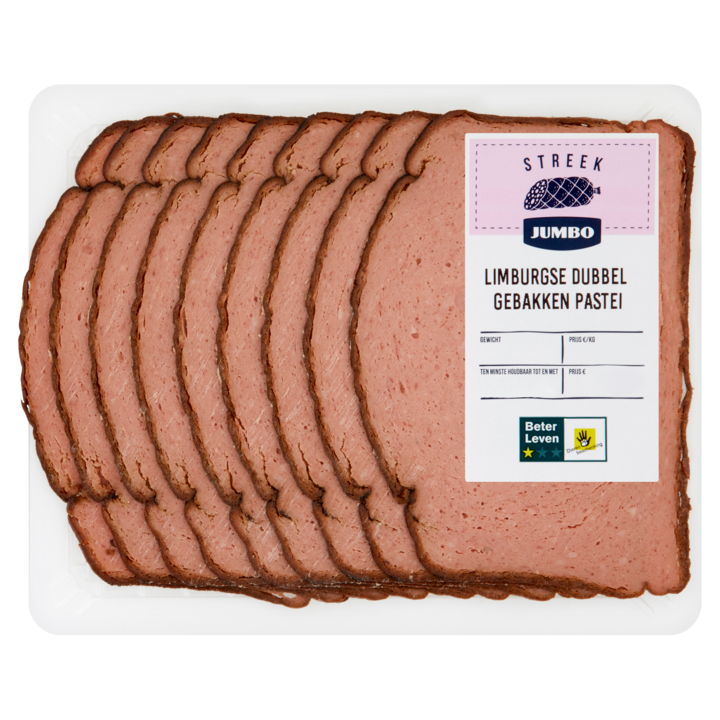 Jumbo Streek Limburgse Dubbel Gebakken Pastei ca. 120g