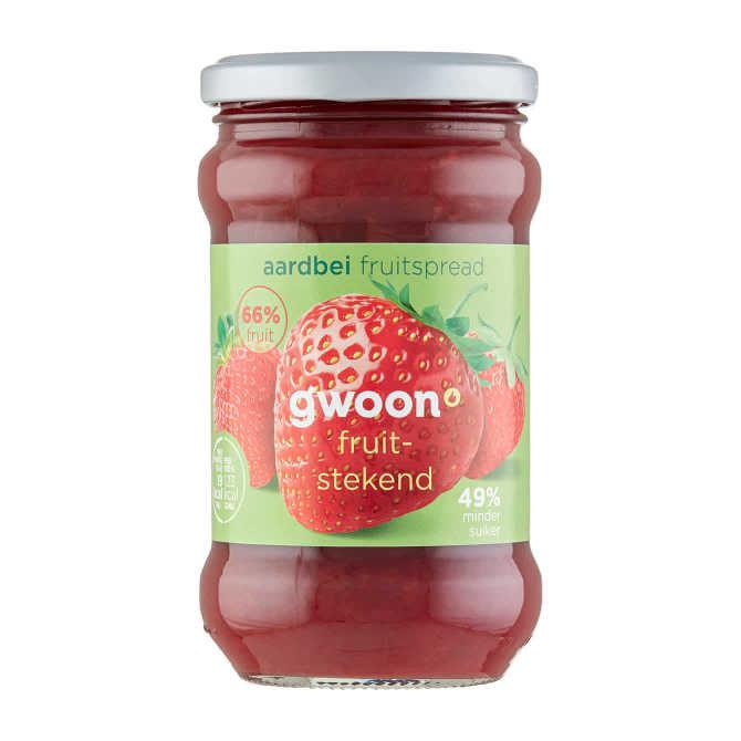 g&#039;woon Fruitspread aardbei