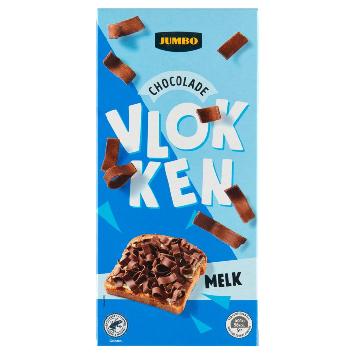 Jumbo Chocolade Vlokken Melk 300g