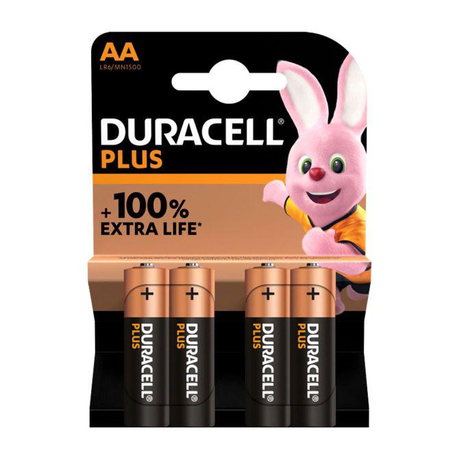 Duracell Alkaline Plus AA batterijen