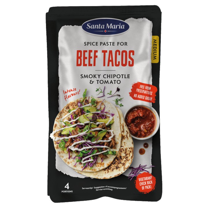 Santa Maria Taco kruidenpasta Beef 100g