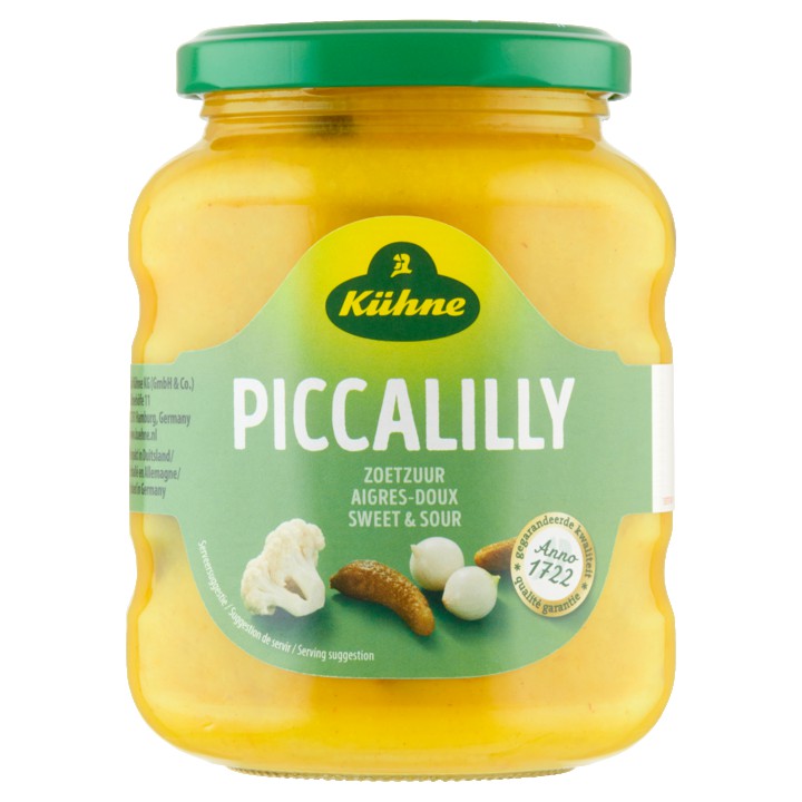 K&amp;uuml;hne Piccalilly Zoetzuur 360g