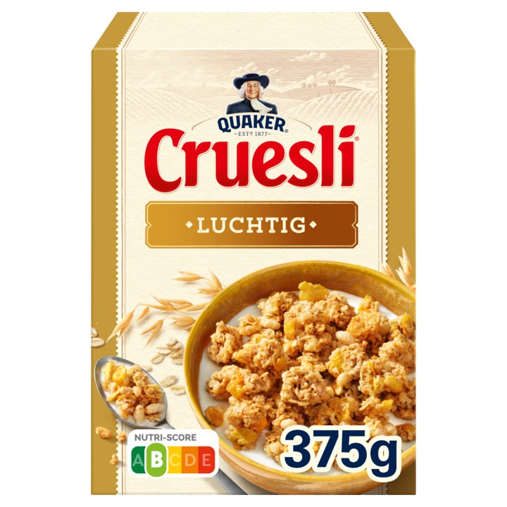 Quaker Cruesli Luchtig 375gr