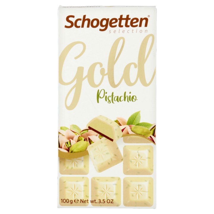 Schogetten Selection Gold Pistachio 100g