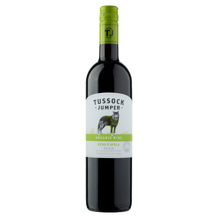 Tussock Jumper - Nero d&amp;#x27;Avola - Biologisch - 750ML