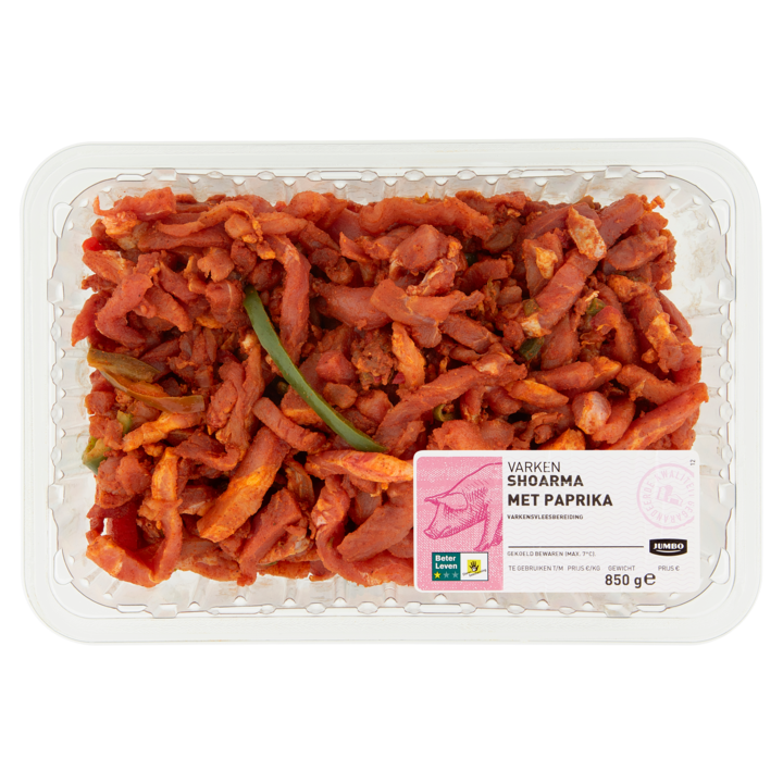 Jumbo Shoarma met Paprika 850g