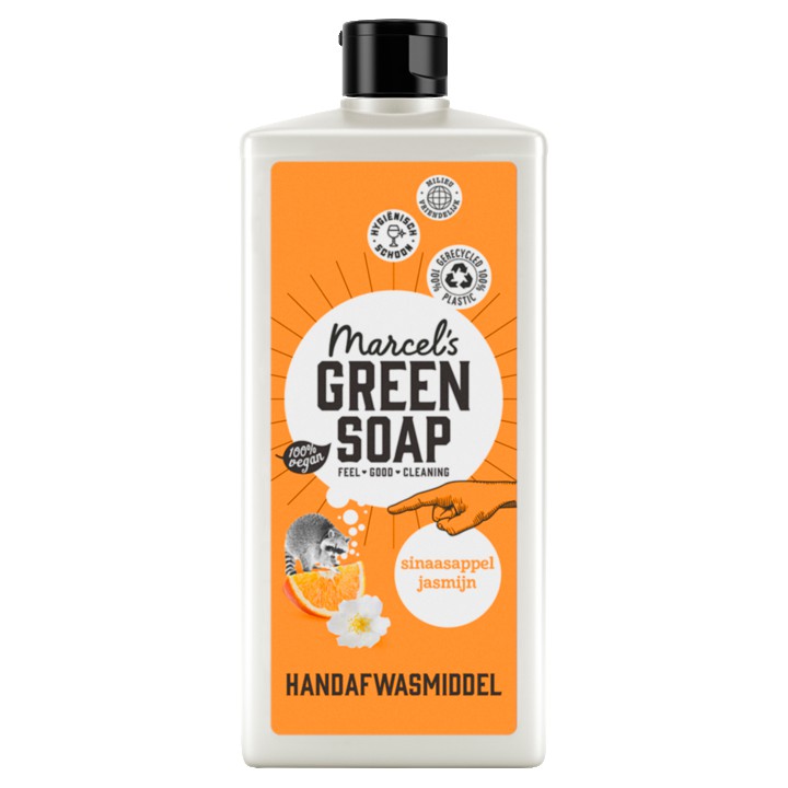 Marcel&amp;#x27;s Green Soap Afwasmiddel Sinaasappel &amp;amp; Jasmijn 500ml