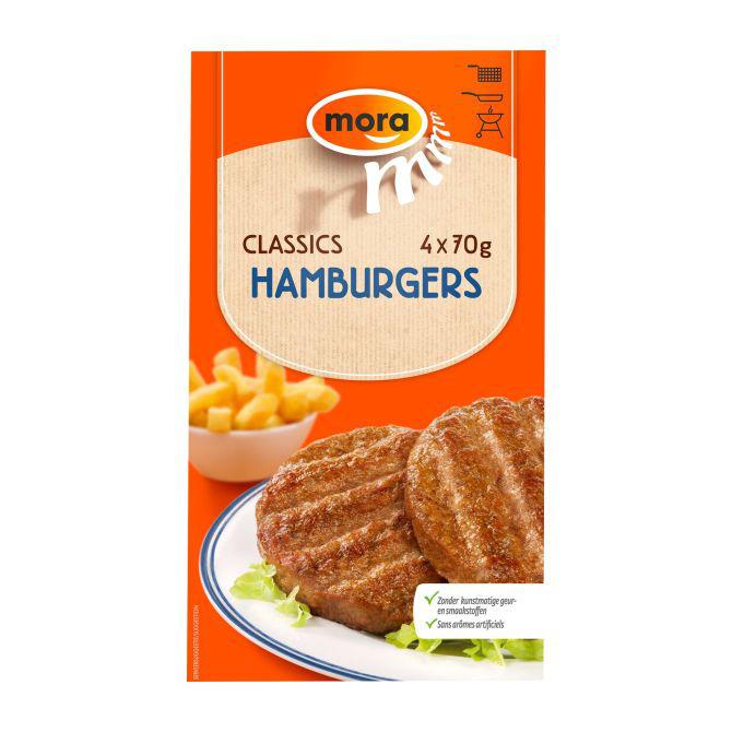 Mora Classics hamburgers