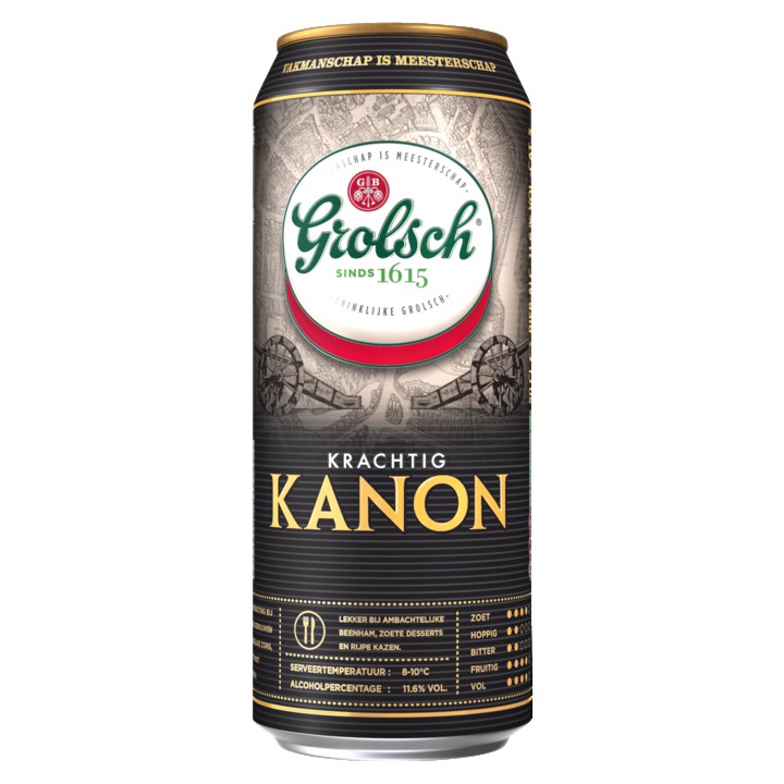 Grolsch Krachtig Kanon Blik 500ML