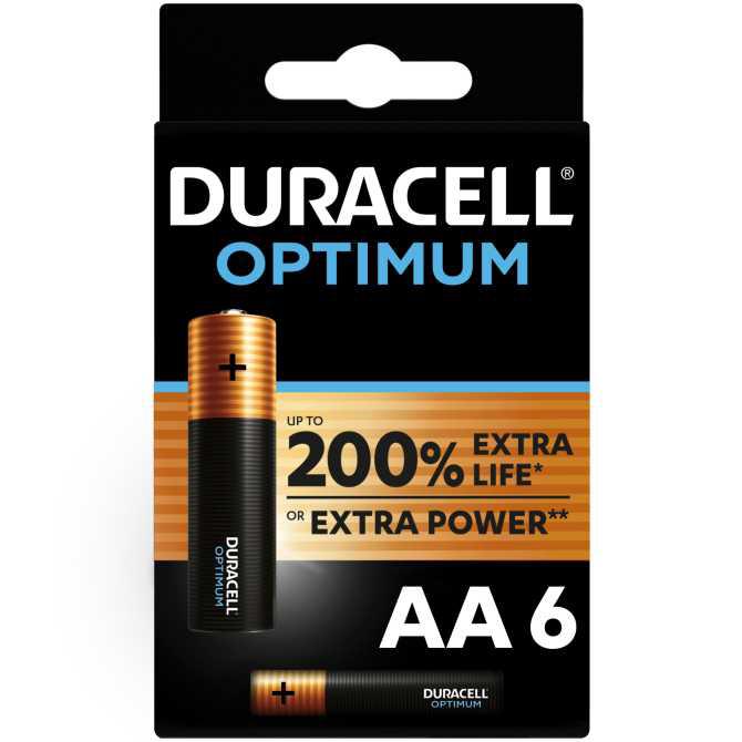 Duracell Optimum AA batterijen