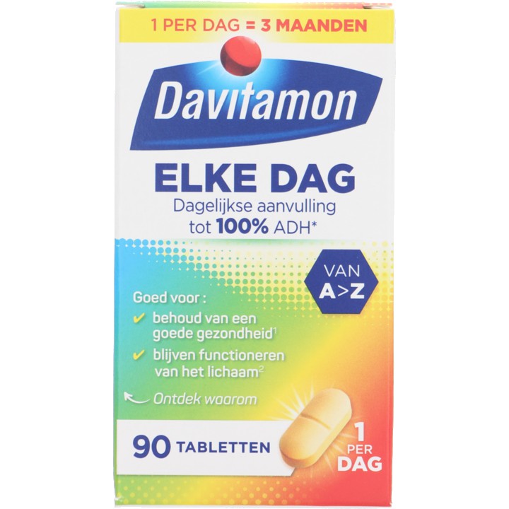 Davitamon Elke Dag tabletten, 90 stuks