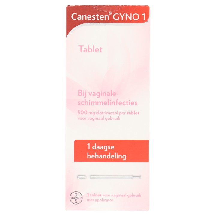 Canesten Gynotablet bij vaginale schimmel, 500mg