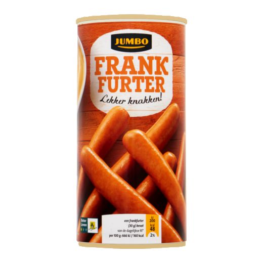 Jumbo Frankfurter Worst 560g