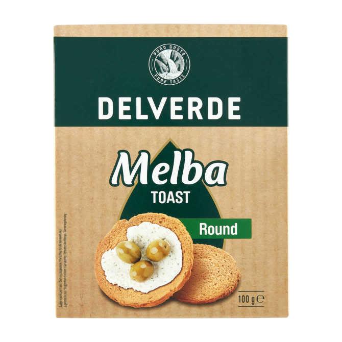 MELBA TOAST RONDJES           DELVERD