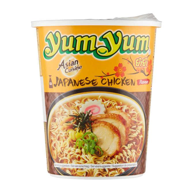 Yum Yum Noodles soep Japanse kip