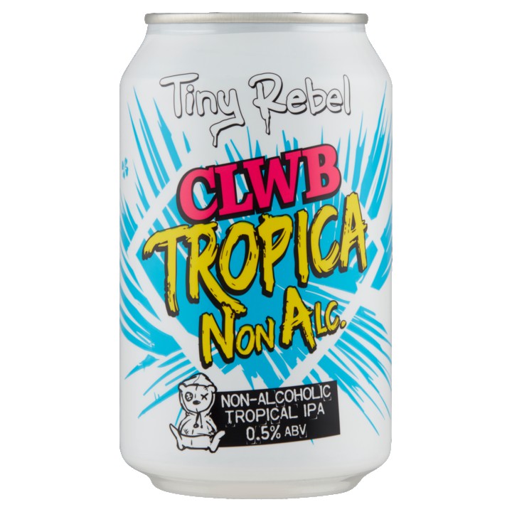 Tiny Rebel - Clwb Tropica - Alcoholarm 0.3% - Blik 330ML