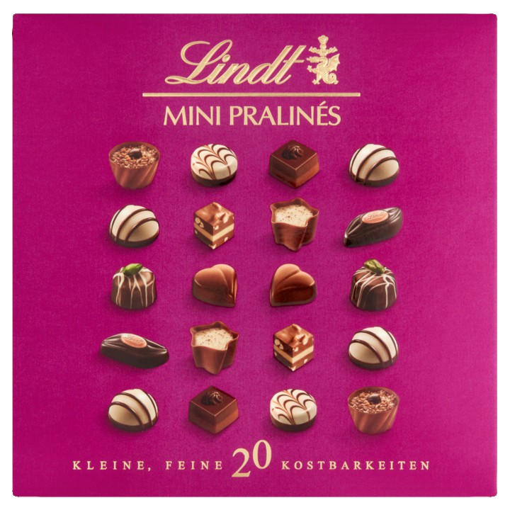 Lindt Mini Pralin&amp;eacute;s 20 Stuks 100g