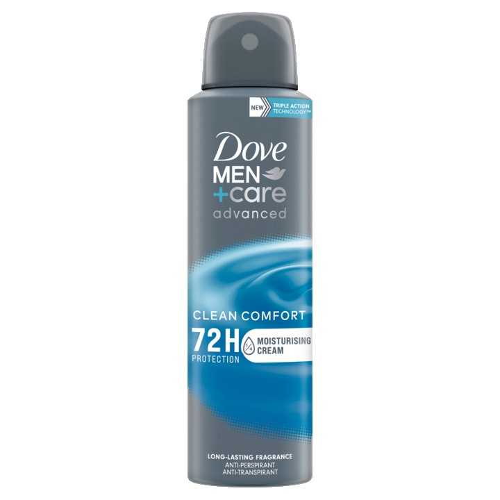 Dove Men+Care Advanced Anti-Transpirant Deodorant Spray Clean Comfort 150ml